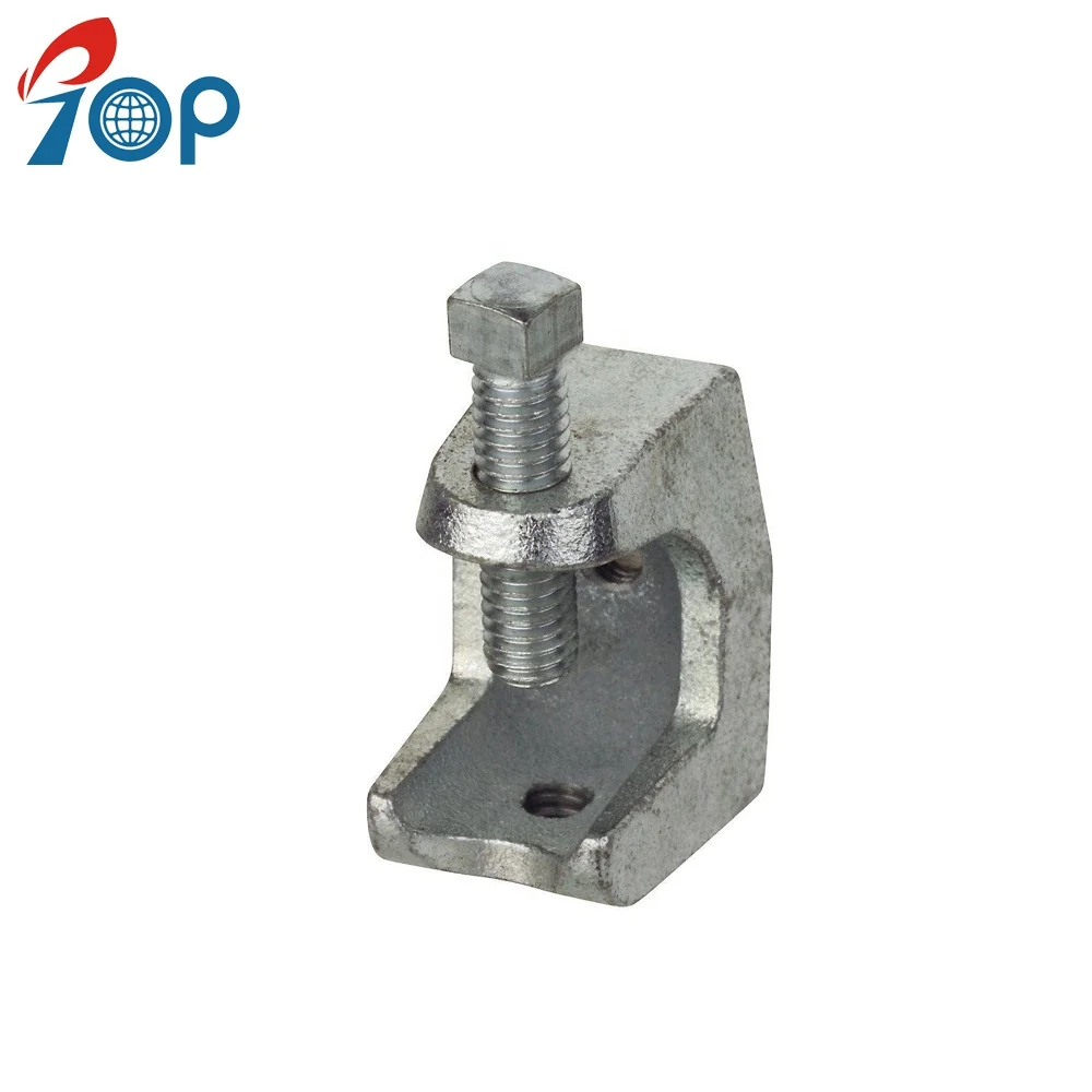 Heavy Duty Cast Iron with Zinc Plated Beam Clamp