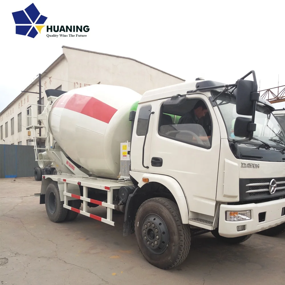 Cubic Self Feeding Concrete Mixers Truck from China High Efficiency Hot Selling 1.5 Drum Pump Provided Mini Engine Engine Hire