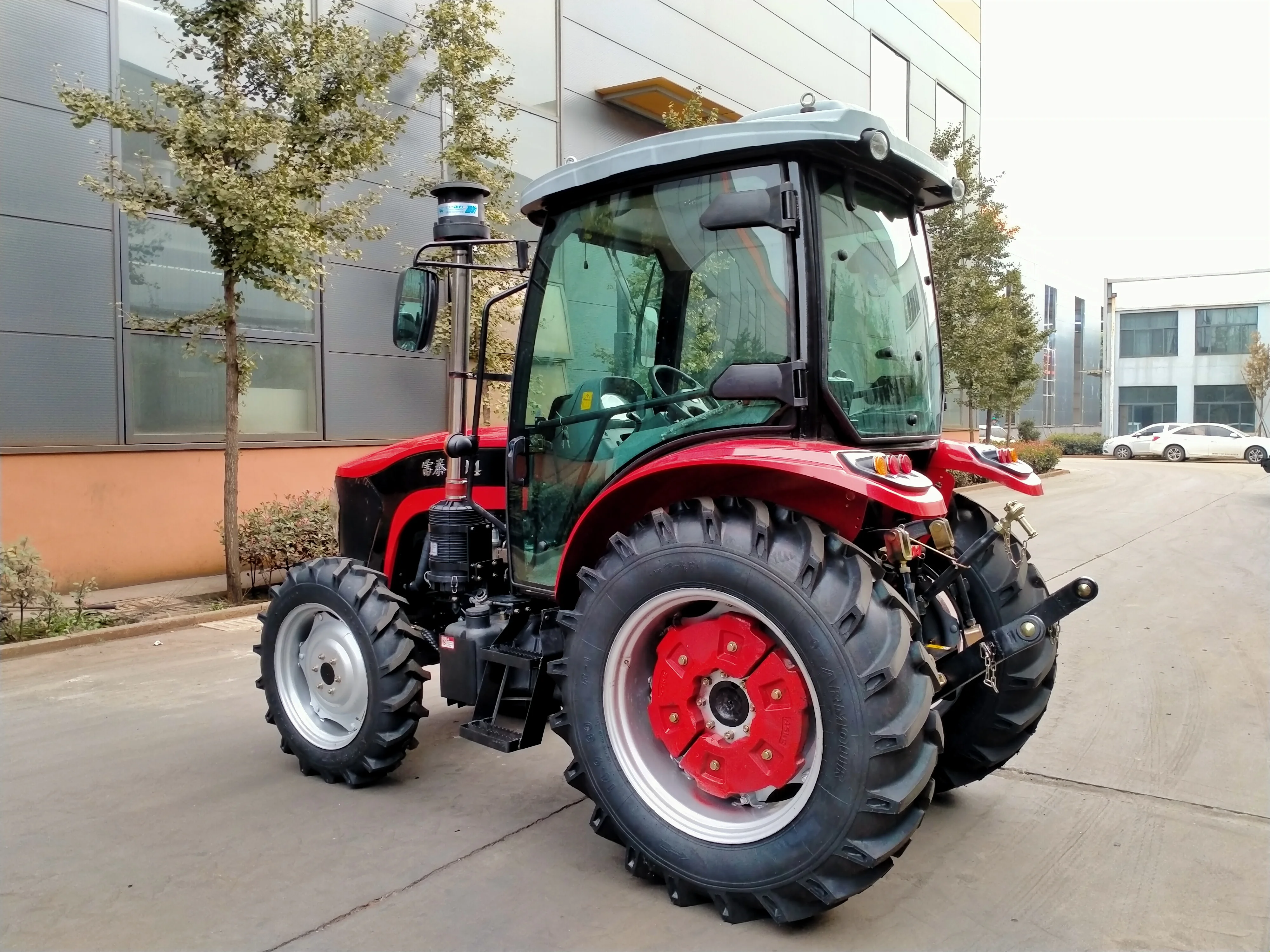 80hp 4wd 4x4 компактные сельскохозяйственные тракторы