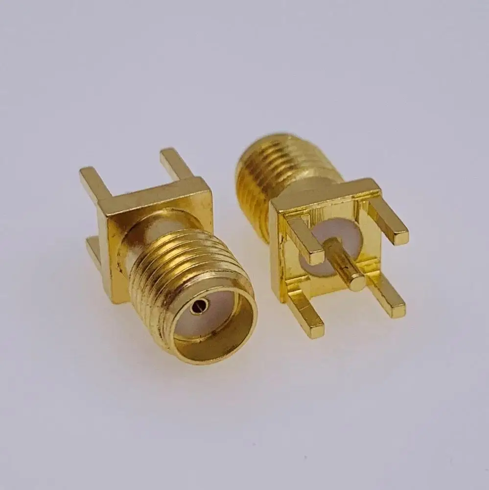 Factory direct RF coaxial connector SMA-KE RF coaxial SMA for PCB installation