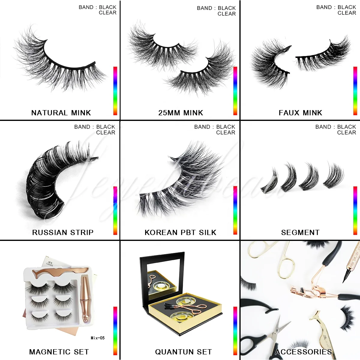 Cruelty Free Vegan 25mm 3D Faux Mink Lashes Eyelash Accessories Cheap Eyelashes luxury lashes vendor