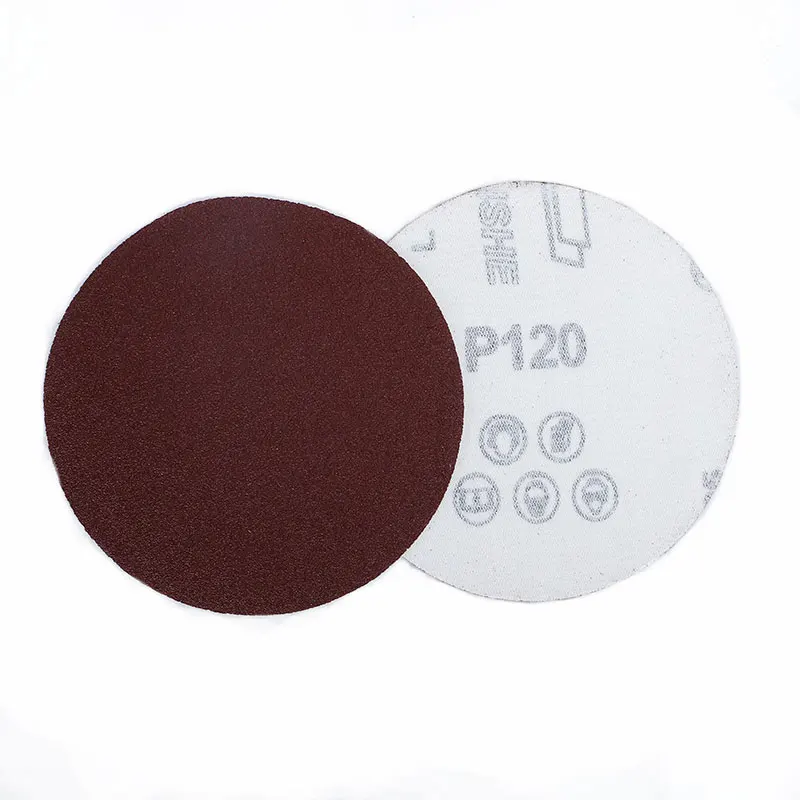 
 Оптовая продажа, 4 дюймовый (100 мм) флокирующий бумажный диск с наждачным покрытием  