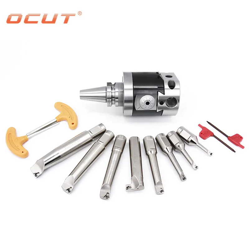 
Machine Tools Boring Tools BT30/BT40/BT50 NBH2084 Micro adjustable angle 0.01mm boring head set for CNC Center 