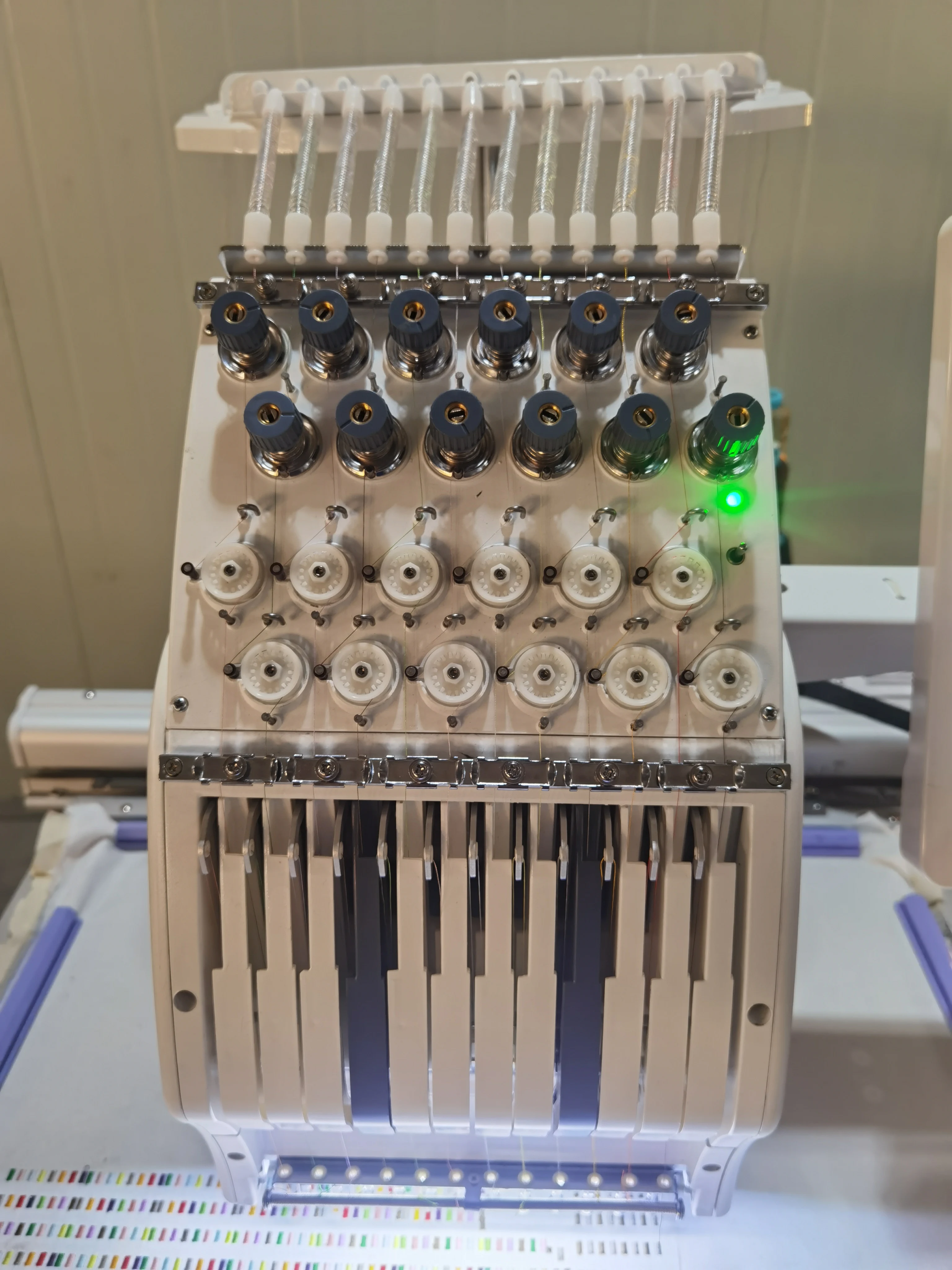 Embroidery Machine Brand New and Original High quality computerized single head 12/15 needles hat mini embroidery machines