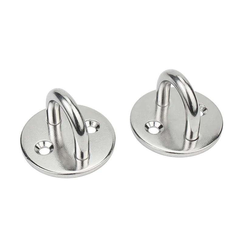 Stainless Steel Diamond Eye Pad Plate Ss316 Stainless Steel Marine Diamond Pad Eye Plate