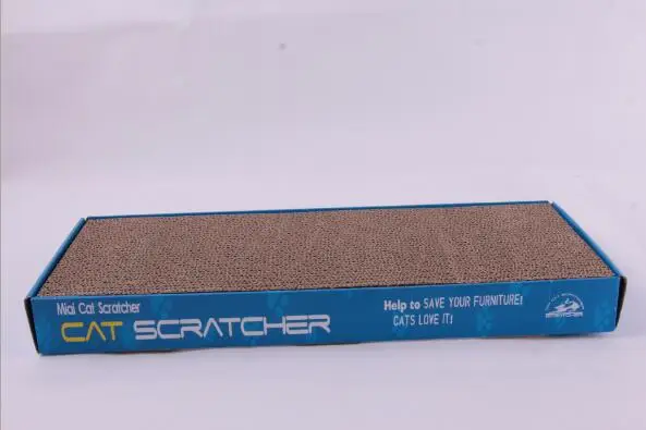 Pet scratch corrugated cardboard cat scratcher scratching board catnip cat cardboard scratch