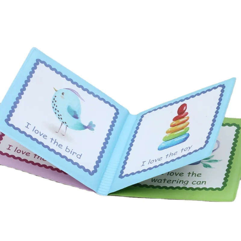 Детская непромокаемая книга для купания 3-6 месяцев