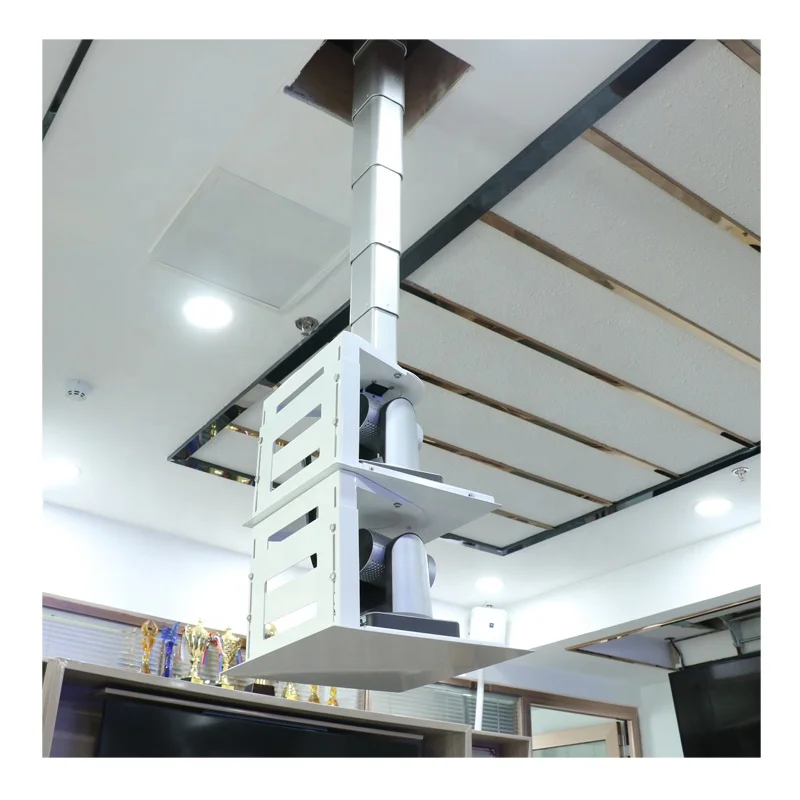 JGST Customized 8 sections elevator up and down Ceiling Hidden Motorized camera lift Projector Mount Hanger Projector Lifting