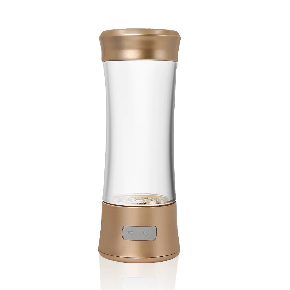 2024 Portable Electric Hydrogen Water Generator water bottle SPE /PEM H2 SPE Cup for Cars and hydrogen water generator machine