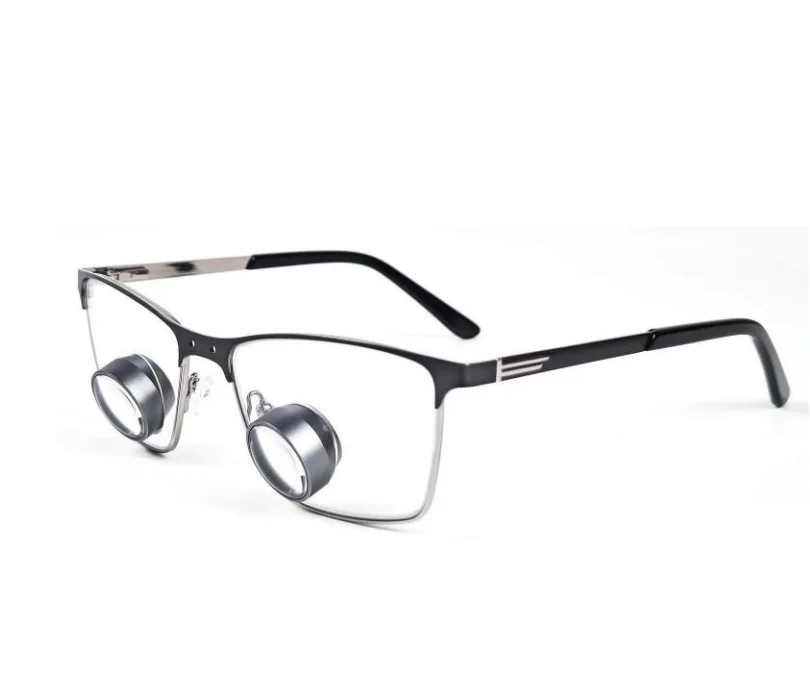 MICARE 27NM-350X Medical dental magnifying glass binocular Clear vision dental surgical loupes 3.5x Titanium Surgical loupes