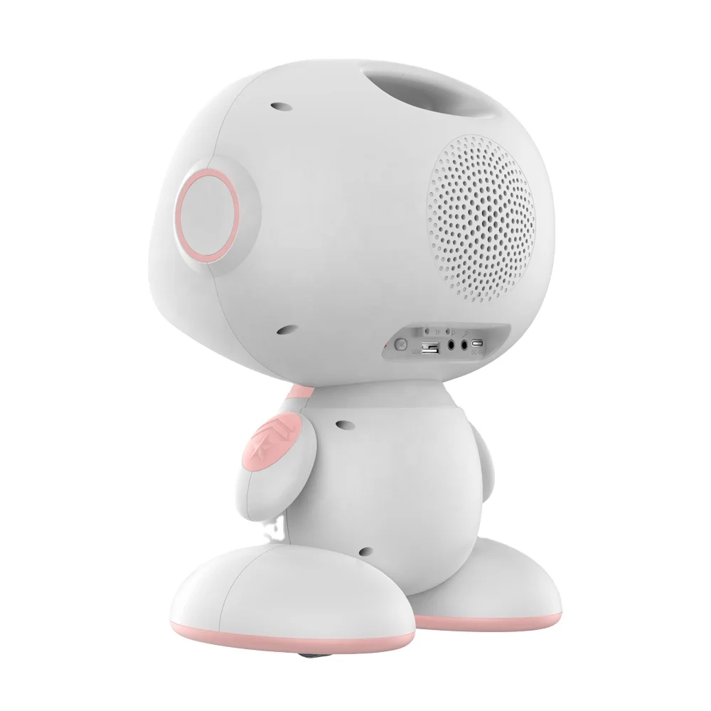Hot sale dance 7 inch small school education children electric mini led party learning intelligent educational smart toy robots