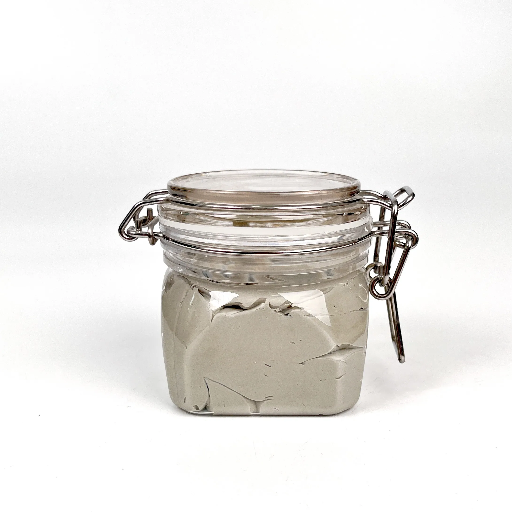 Private Label Organic Green Tea Cleansing Portable Facial Mud Mask  Skin Care Face Clay Mask