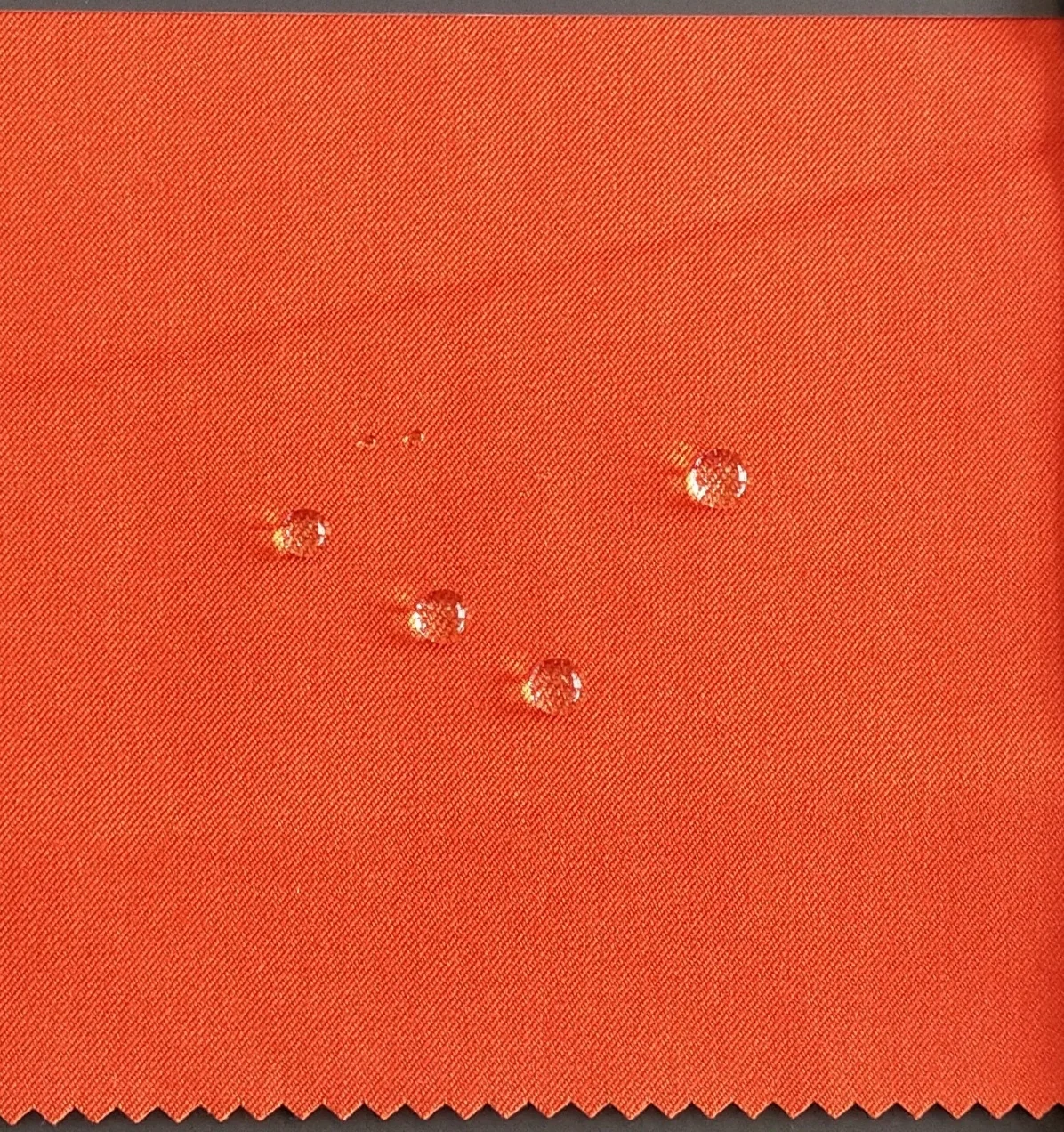 Orange Nomex woven fabric / Meta Para Aramid woven fabric/ Flame retardant woven fabric