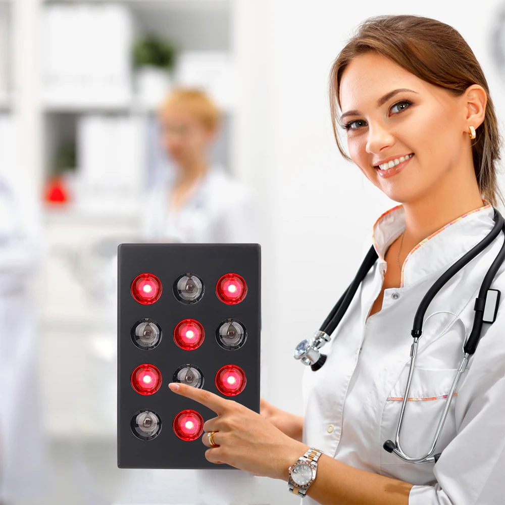 2021 Innovative Design Rechargeable INFRARED LAMPS 660Nm Red And 850Nm Drug-Free, Surgery-Free, Pain Relief