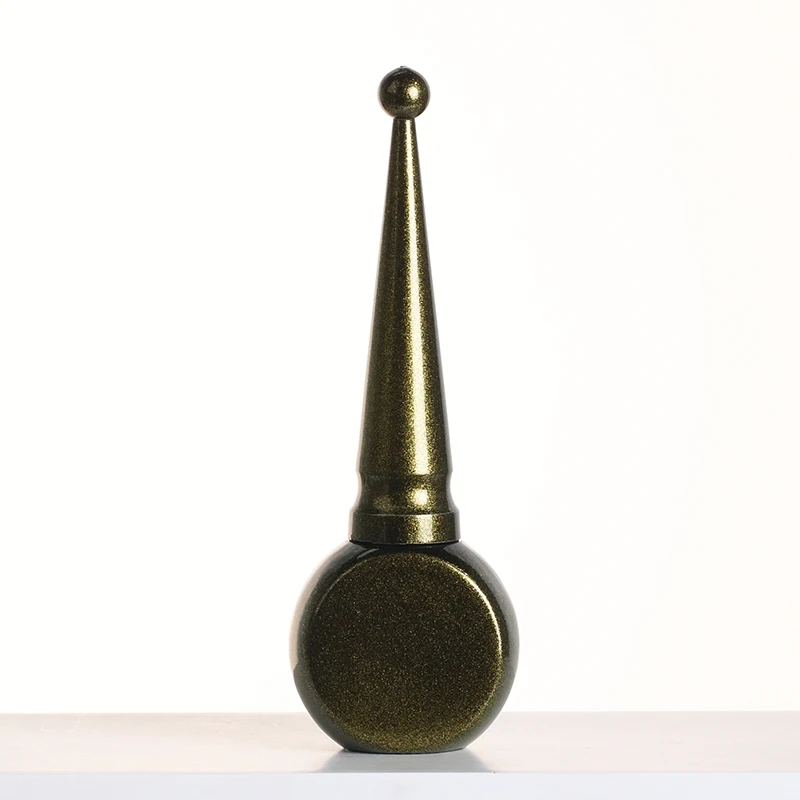 Free sample Factory Customized Luxury 9ml Square Rectangle Gel Nail Polish Bottles Empty Pink 9ml Gel Nail Polish Bottle