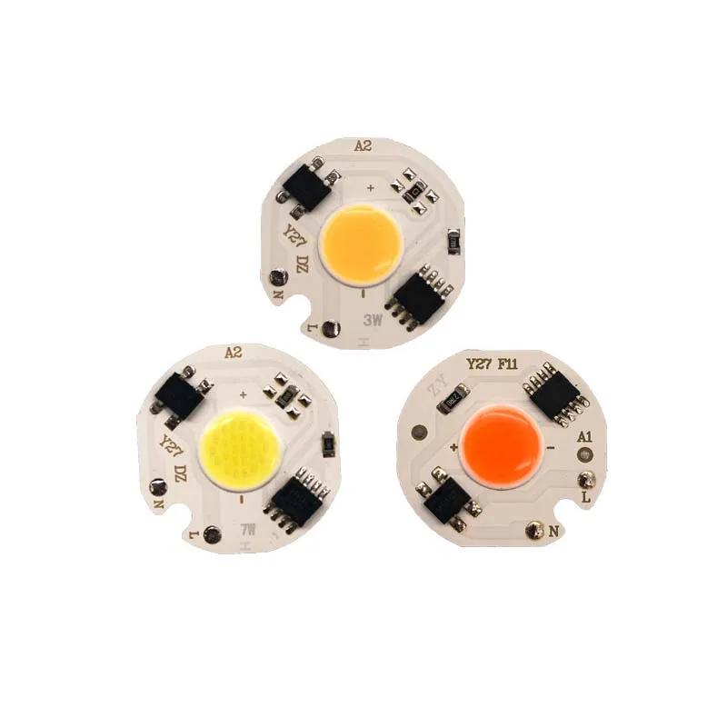 3W, 5W, 7W, 10W, 12W, driver-free COB light source, light cup, spotlight, LED lamp beads