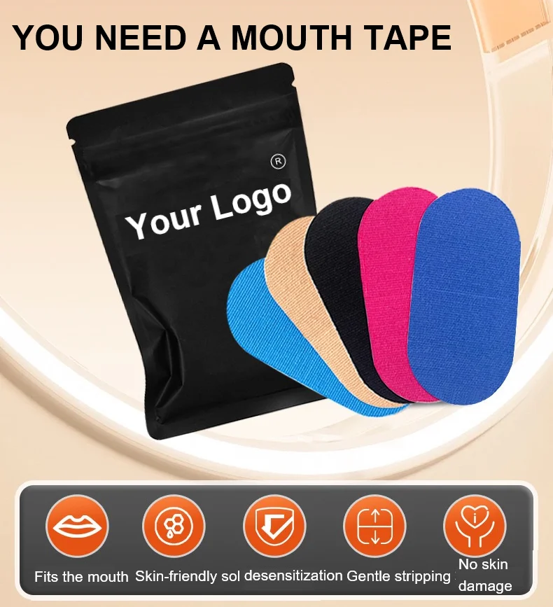 hole gentle strips closing patch bag kid vitamin white natural beige stickers to close the while sleeping mouth tape with infuse