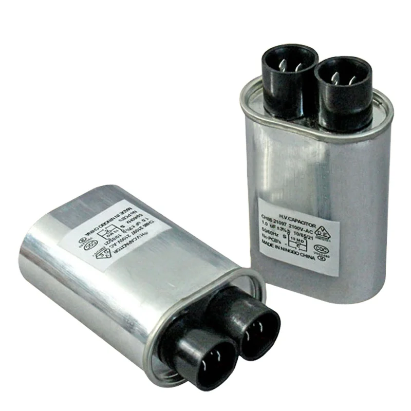 
High efficiency AC 2100V 0.92oF Microwave Oven High Voltage Capacitor 