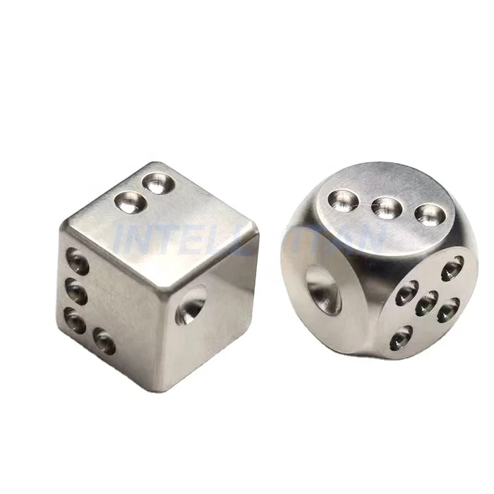 Grade 5 titanium edc dice