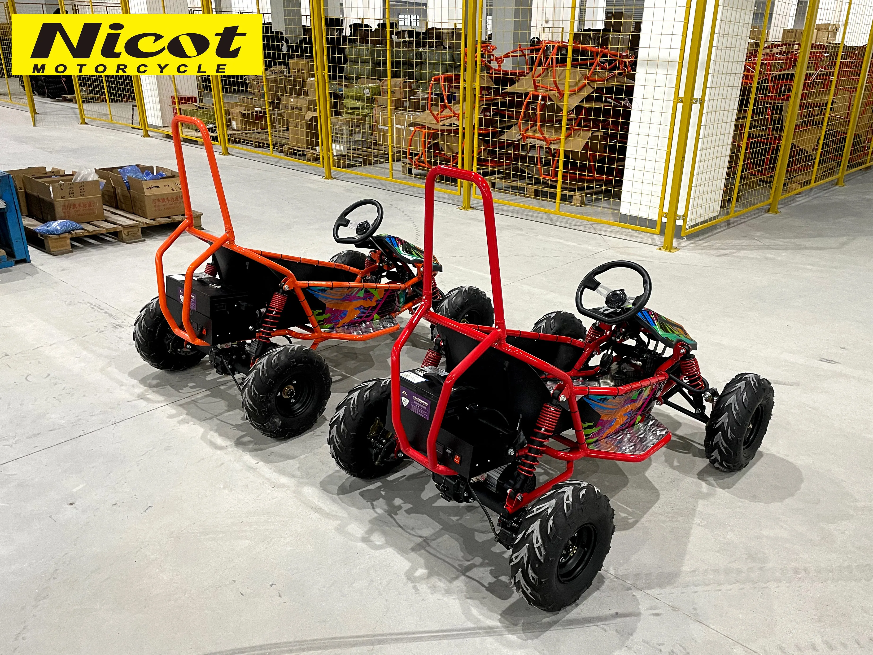 Nicot NX-1 Electric Go Karts 4-Wheel Drift Bike Mini Go Kart Off-road Electric Go Kart for Kids