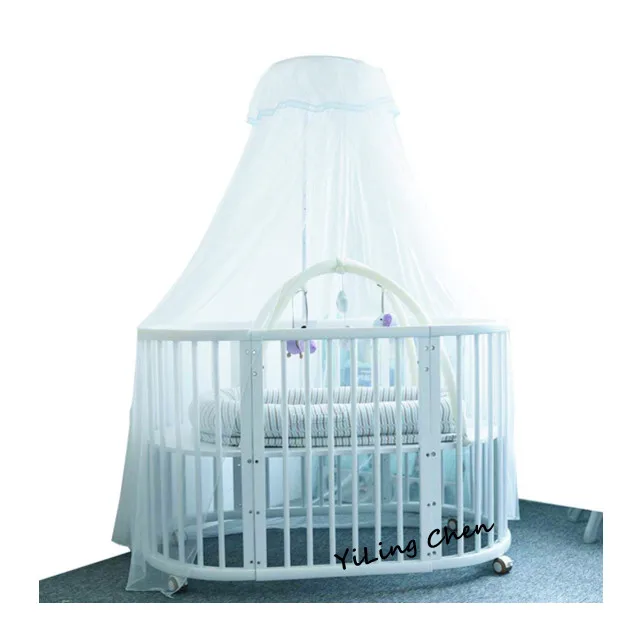 Mosquito Netting Cover for Baby bed and Children bed / High Quality Easy Care folded Conical Circular round baby mosquito nets