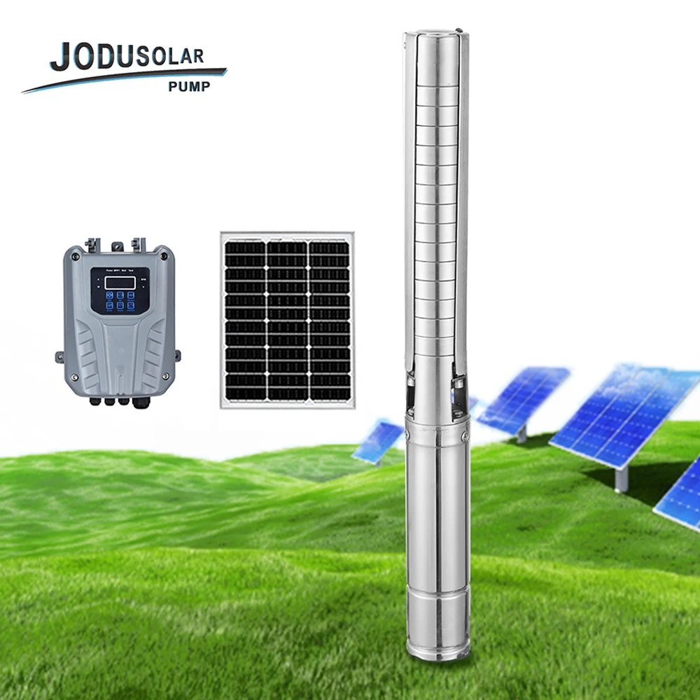 Solar Power Water Pump Dc Bore Hole Well Pump For Agricultural Irrigation