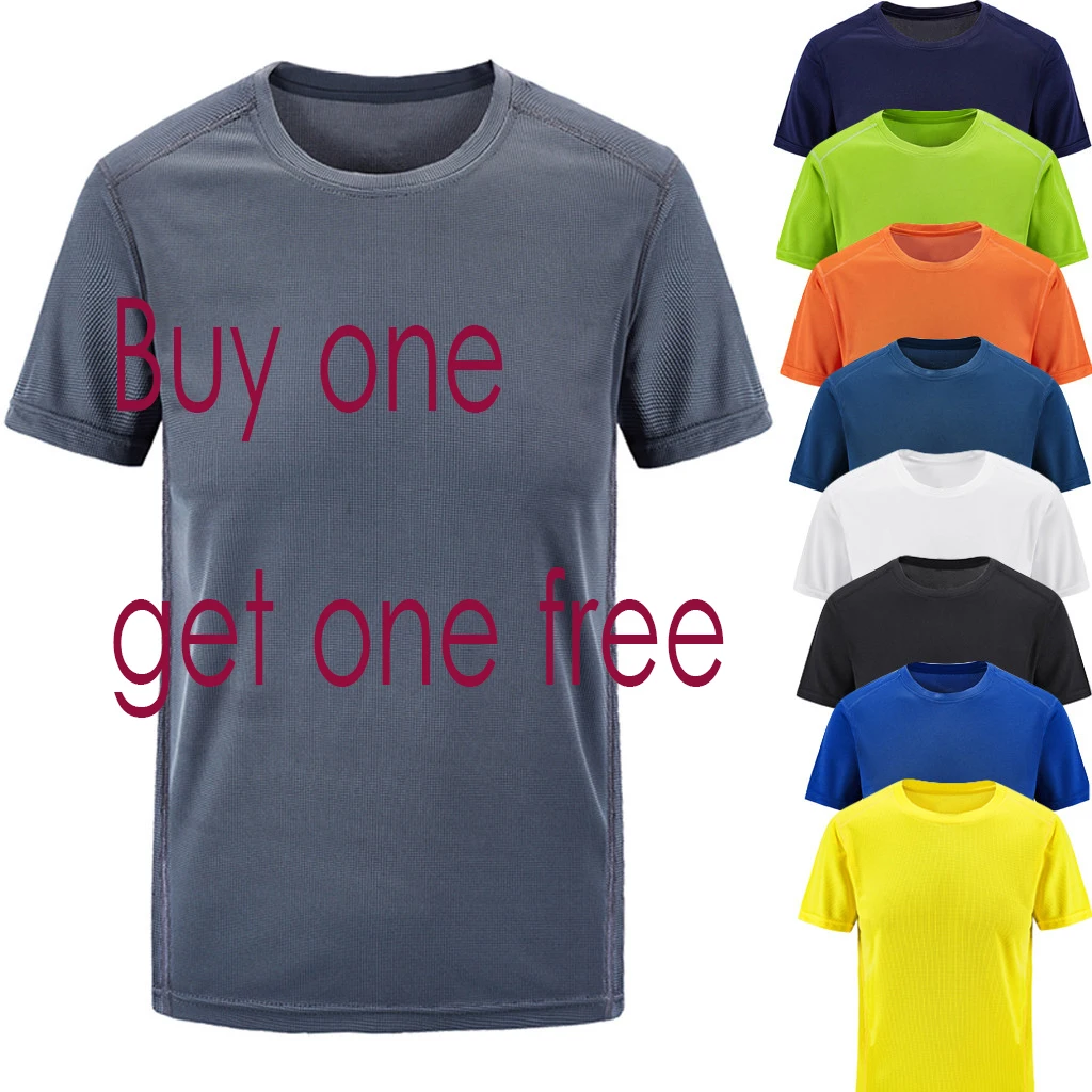 
 High Quality Fast-Dry Breathable Customized T-shirt Plus Size Shirts Quick-Drying  T Shirts Custom Printing  