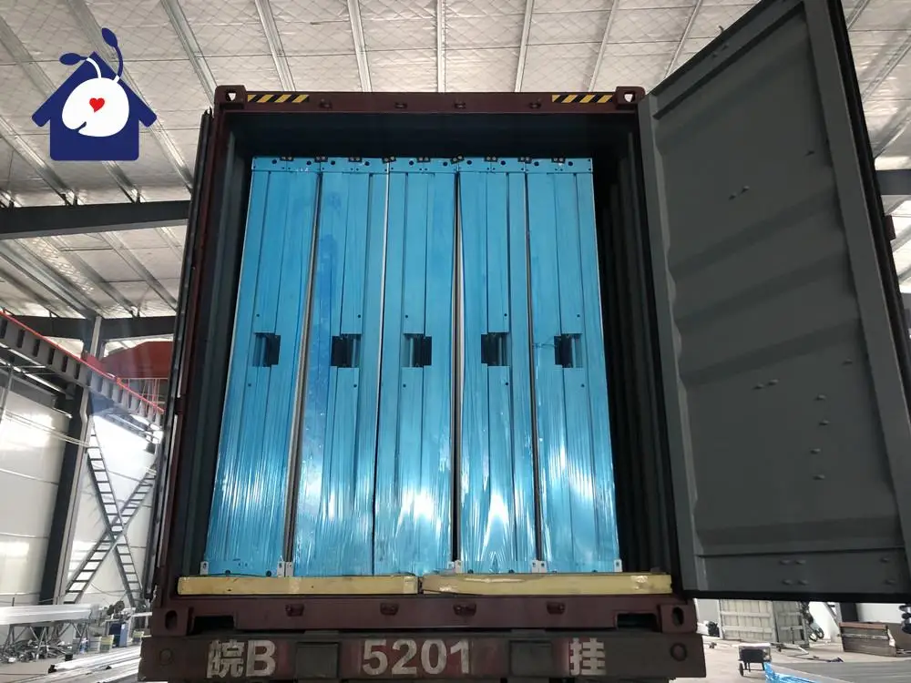 China Low Price Modular Wholesale Prefabricated Modern Office Portable Home Folding Container House Quick Installation 20 40Ft