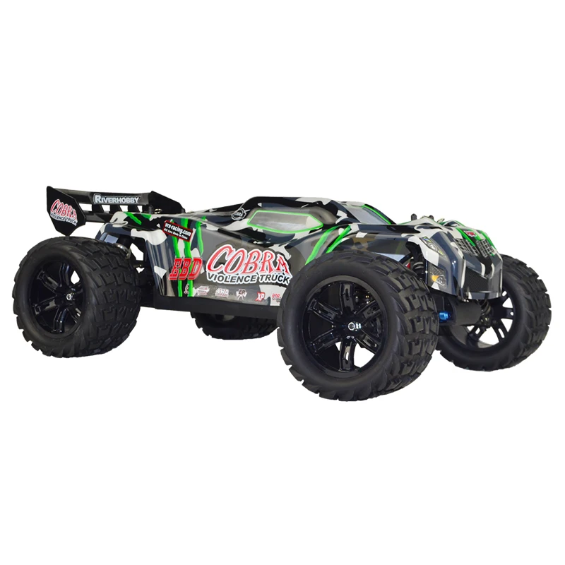 Электрический бесщеточный Радиоуправляемый грузовик VRX Racing RH818P Cobra 1/8, RTR w/ 80A ESC/3660 motor/11,1 V 3300mAH Lipo батарея/колесо