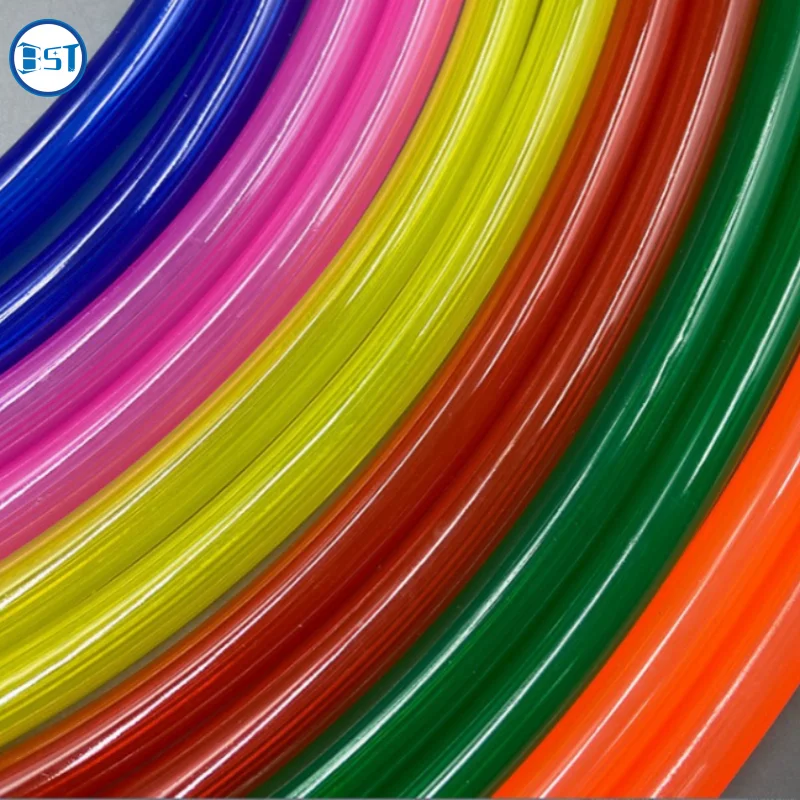 High Quality Custom Colored Silicone Hookah Tube Tailored Rubber Shore 65A PVC PU soft flexible tubes