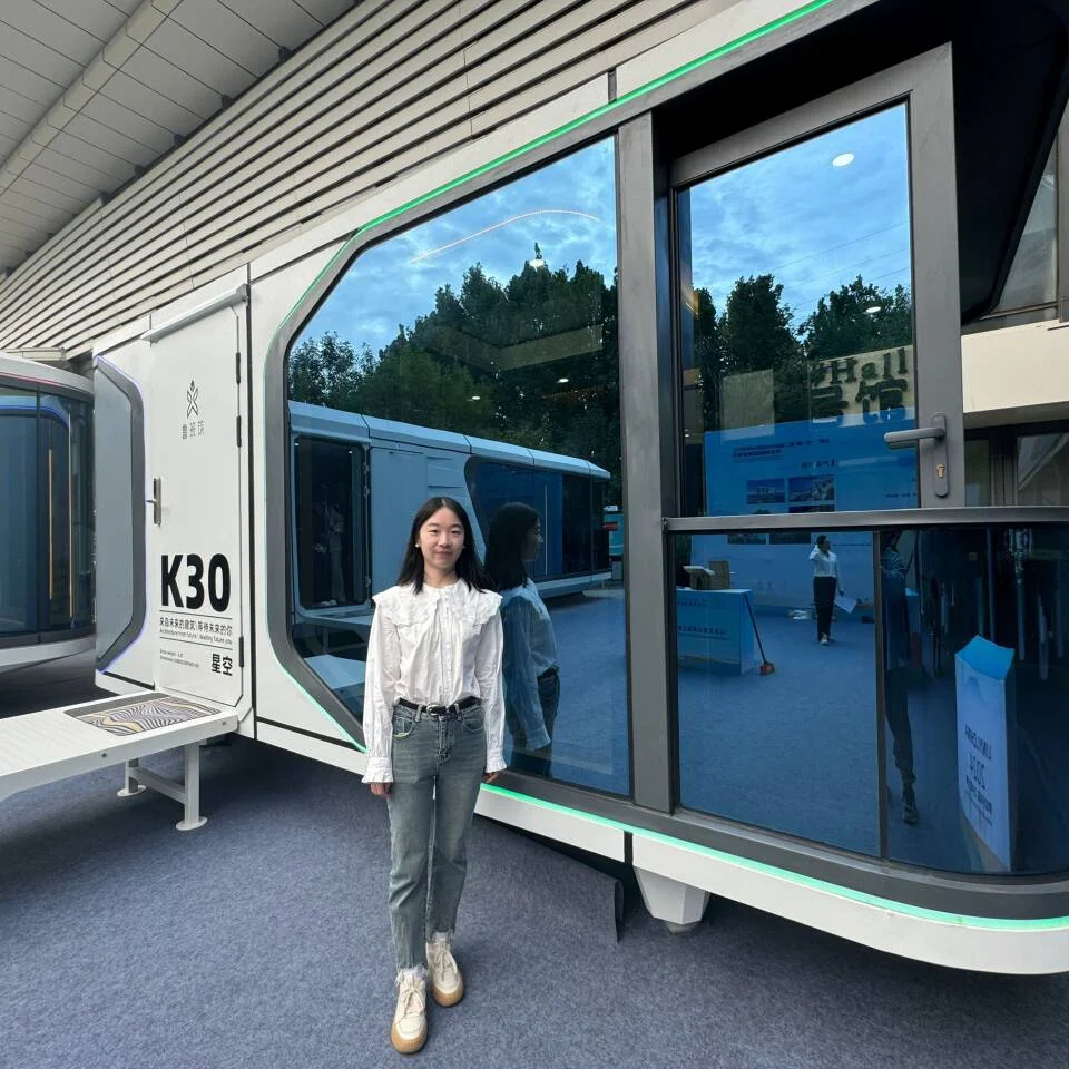 Waterproof Tiny House Space Capsule Steel Structure Prefab Container Houses Carport Villa Hotel Made Sandwich Panel 1-Year