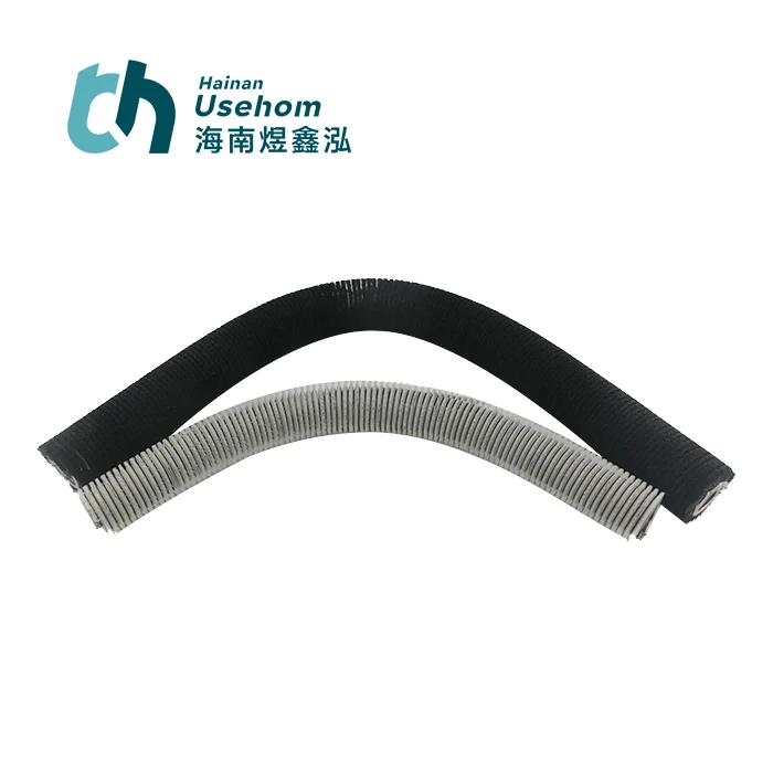 Usehom Outside Wound Spring Roller Brush Cleaning Derusting Abrasive Wire Nylon Spiral Brush
