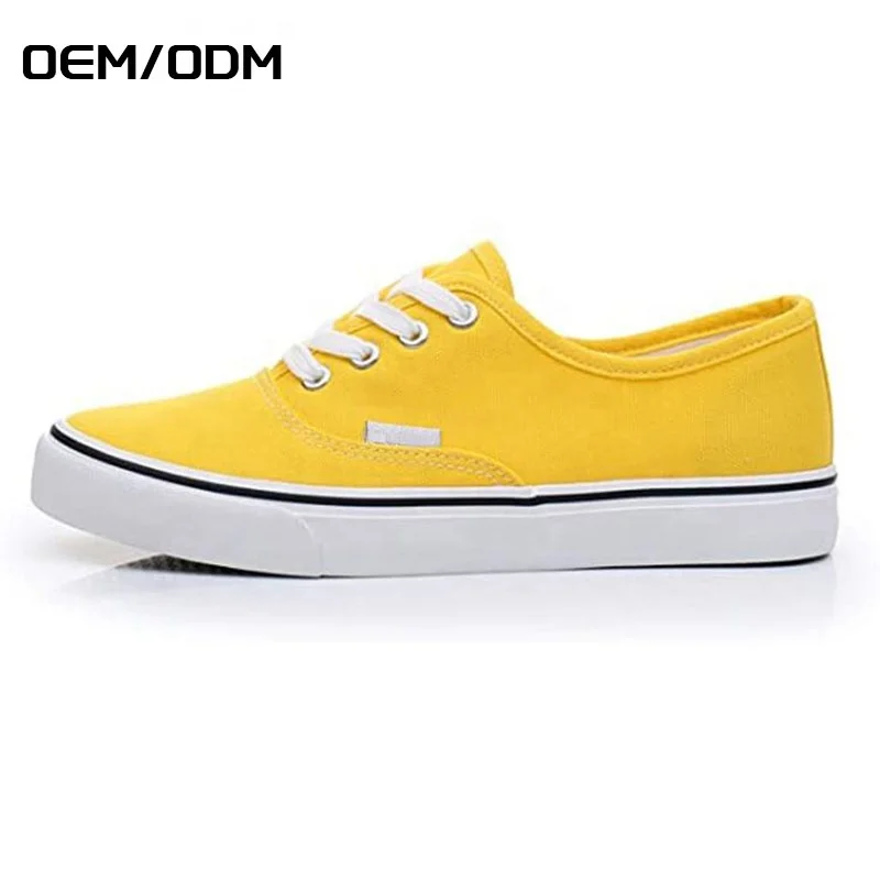 Flat Casual Sneakers Fashion Canvas Shoes Custom Logo Low Top Rubber Wholesale Cheap New Young Styles Unisex Women Box Top Grade