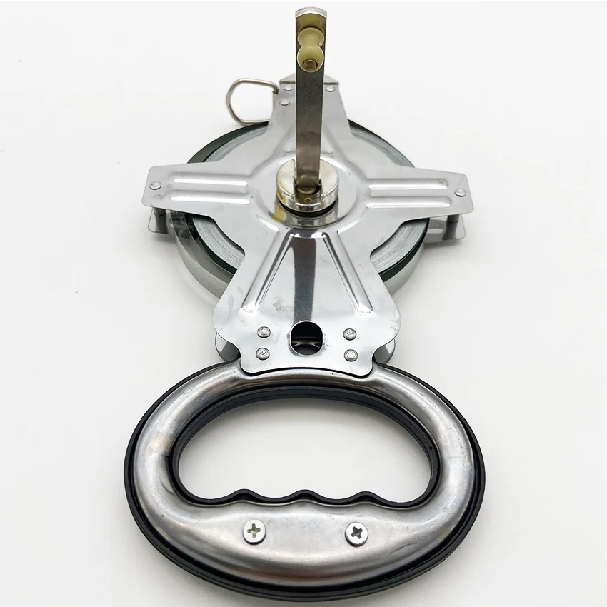 Large steel frame stainless steel tape with thickened case steel shaft ruler with strong ground tool ruler