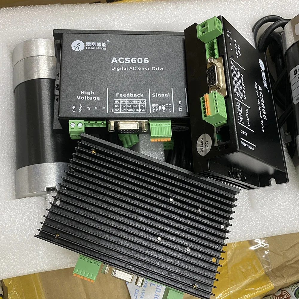 Совместимый драйвер ACS606 и серводвигатель Leadshine 57BL180D-1000 для струйного принтера Human Allwin