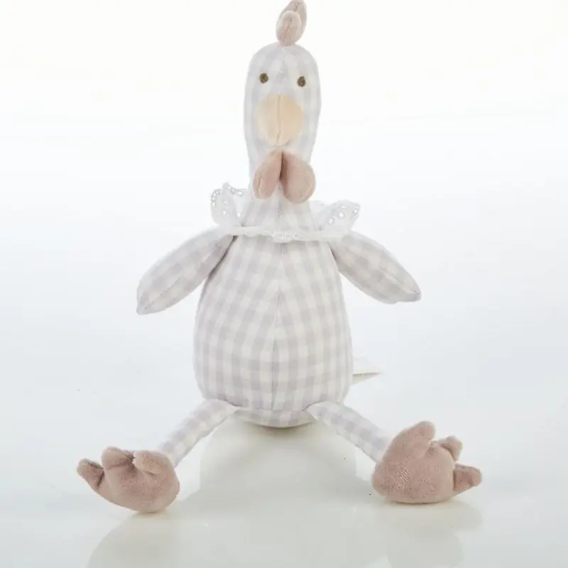 Beautiful plush toy 100%cotton knitted wool flamingo stuffed toy