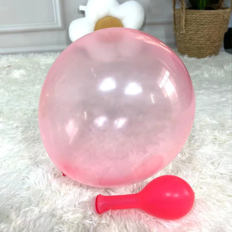 Neon party 10 12 inch transparent 7 color star heart round  bar disco decoration latex glow in the dark luminous balloons