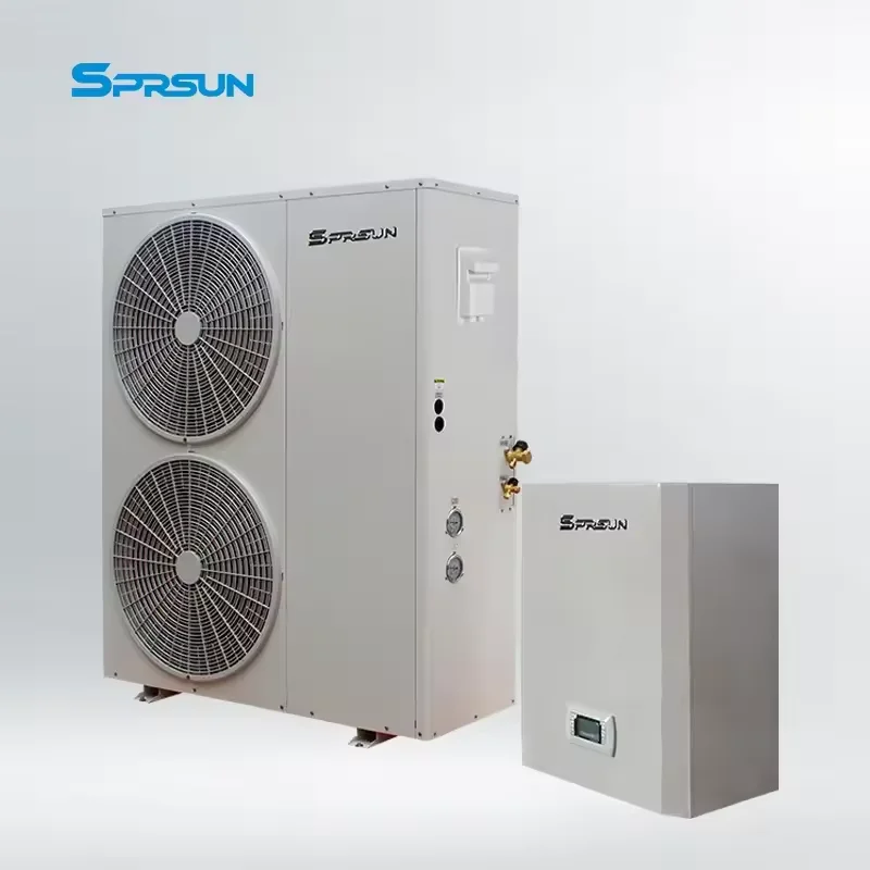 Low temperature R410A DC inverter OEM Icefield Series Heat Pump with WIFI