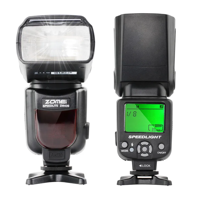  Высокоскоростная Беспроводная вспышка для камеры speedlite ZM430 камер Canon