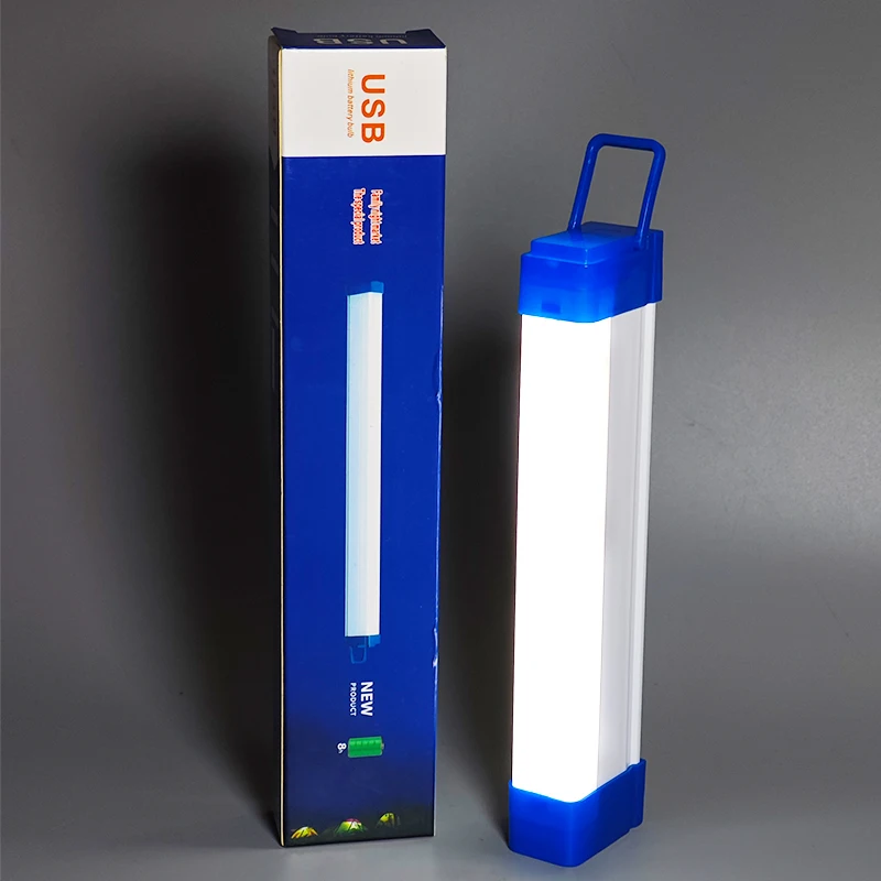 Portable Lamp Tube Usb Emergency Cheap Led Usb Charging Rechargeable Emergency Tube Light Tent Lamp Camping Home Emergency Light