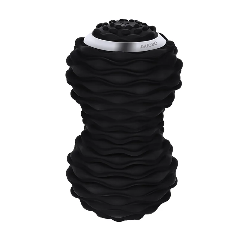 massage ball Peanut Massager Combines a Lacrosse Ball with Vibrating Foam Roller Powered Deep Tissue Recovery Training Massage