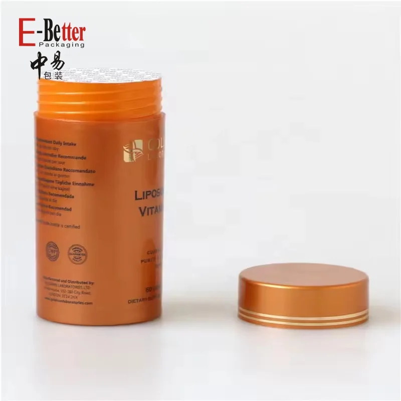 Custom150cc 300cc Pharmaceutical Medicine Vitamin Capsule Container gummy packaging PET jar Supplement Pill Bottle