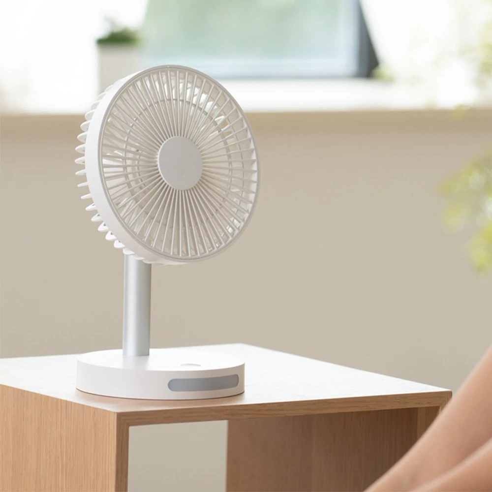 New Usb Charging Portable Table Fan Desktop Light Small Electric Small Handheld Portable Usb Mini Cooling Fans