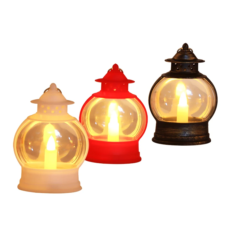 2022 newest mini candle hand lantern  Window scene atmosphere decoration Vintage  lantern oil lamps