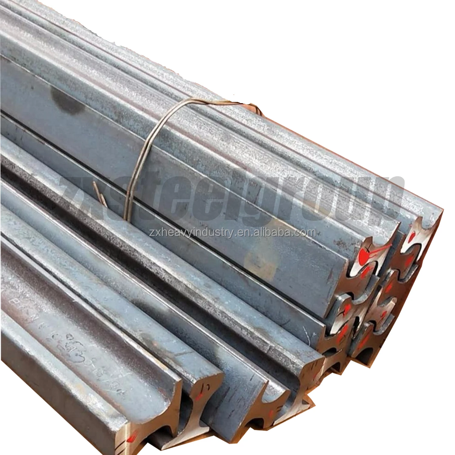 Железнодорожный легкий стальной рельс 55q