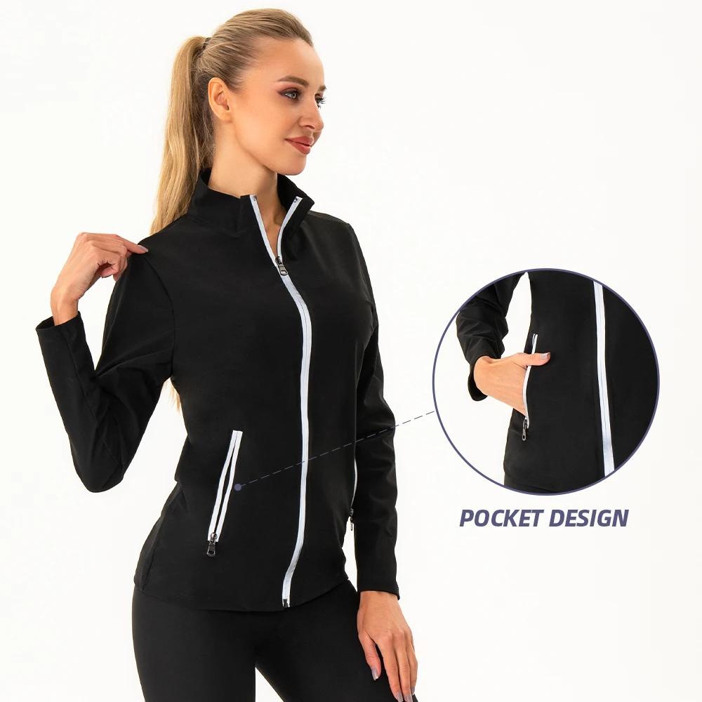 Women Sauna Suit Weight Loss Sweat Sauna Suits Heat Trapping Long Sleeve Body Shaper Beauty Workout Jacket