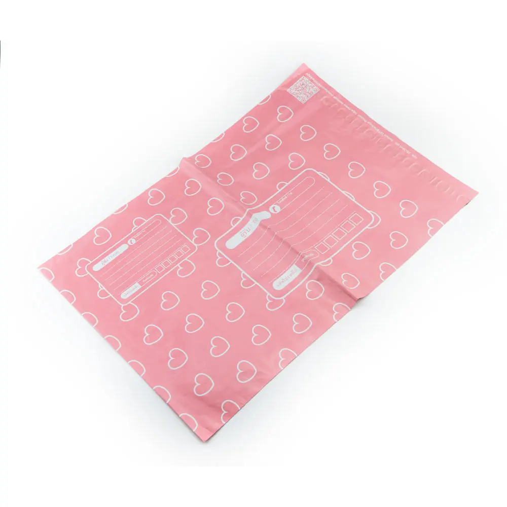 Custom bag a4  size manila envelopes recycled plastic mailer bag custom logo courier bag for shirt