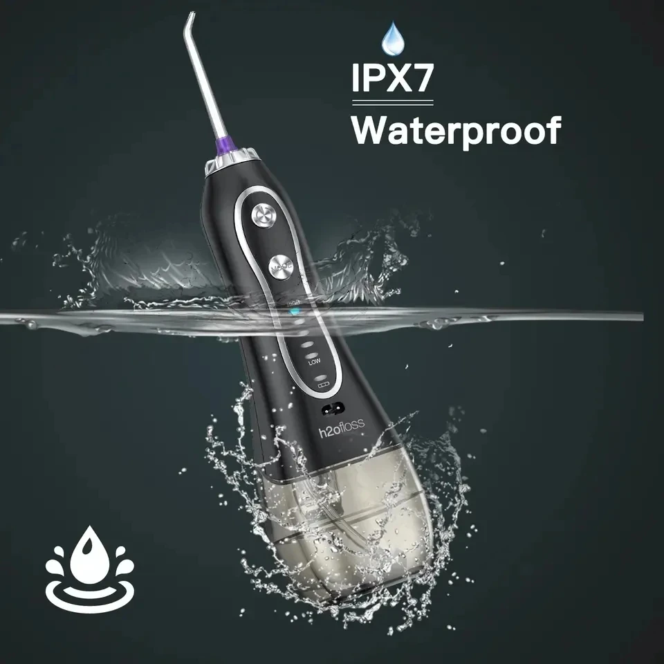IPX7 Waterproof Powerful Water Dental flosser for Teeth Cleaning Rechargeable Oral Irrigator Water Teeth Cleaner
