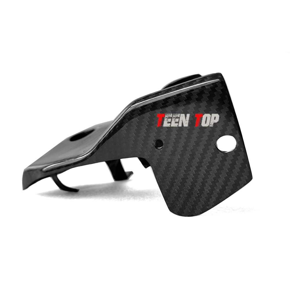 Глянцевая передняя панель из 100% саржевого переплетения для мотоцикла Ducati Panigale V4 V4S V4R 2018-2020, карбоновые обтекатели