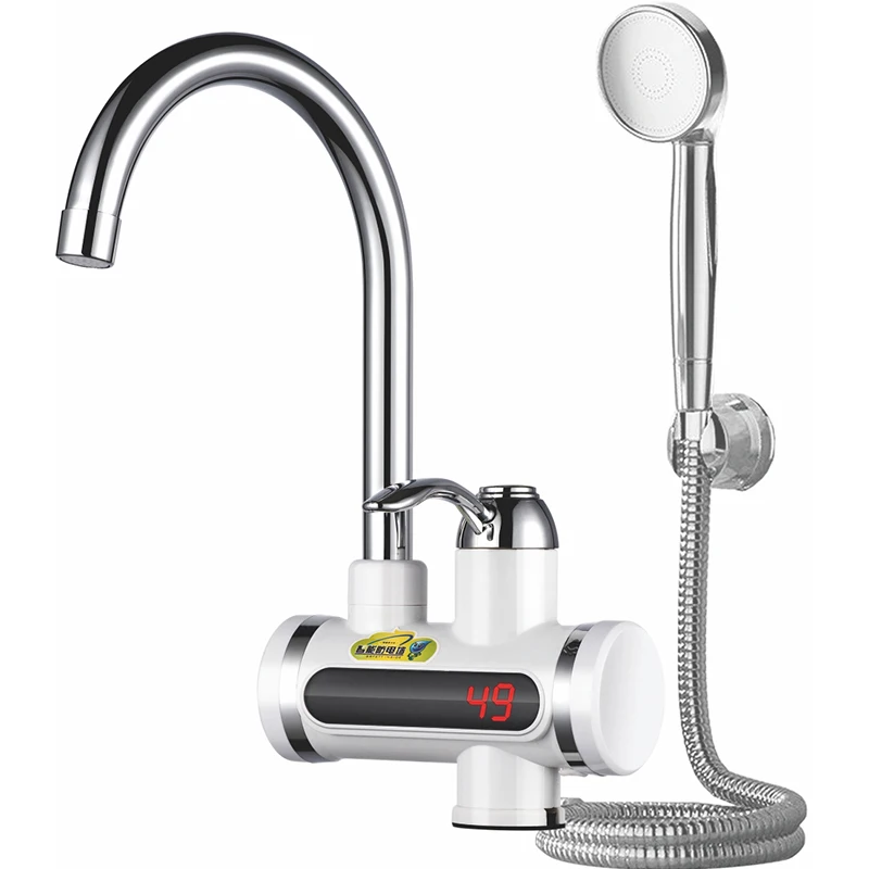 Instant Electric Heating Water Faucets Heater Tap with Shower